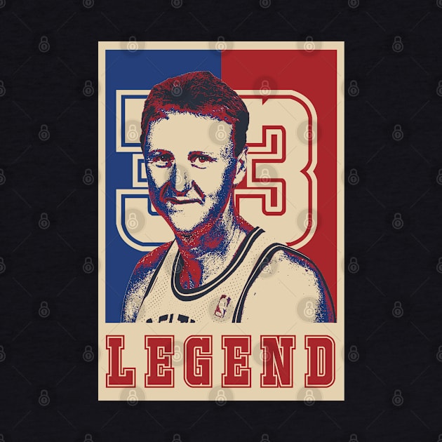 Larry Bird Pop Art Style by mia_me